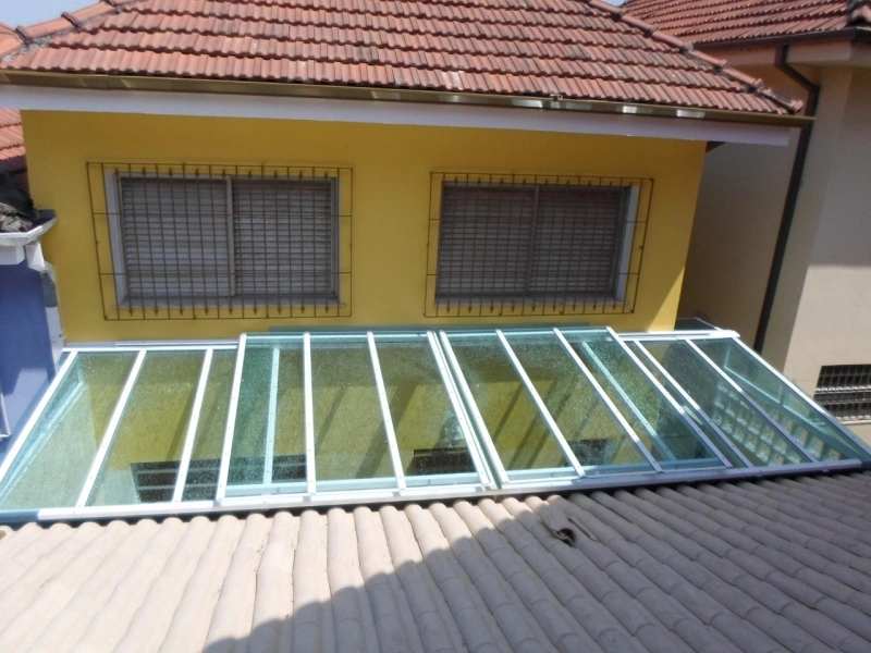Cobertura de policarbonato para garagem