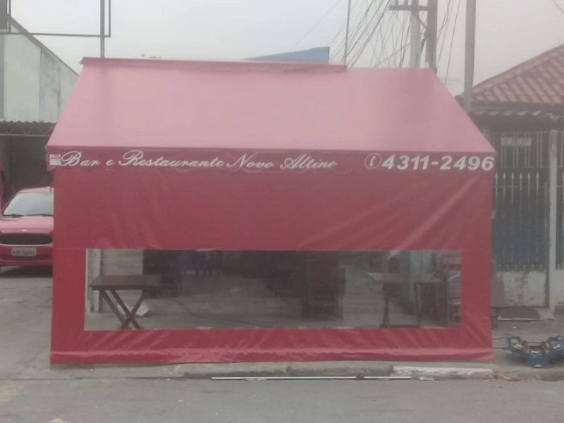 Toldo fixo em lona preço