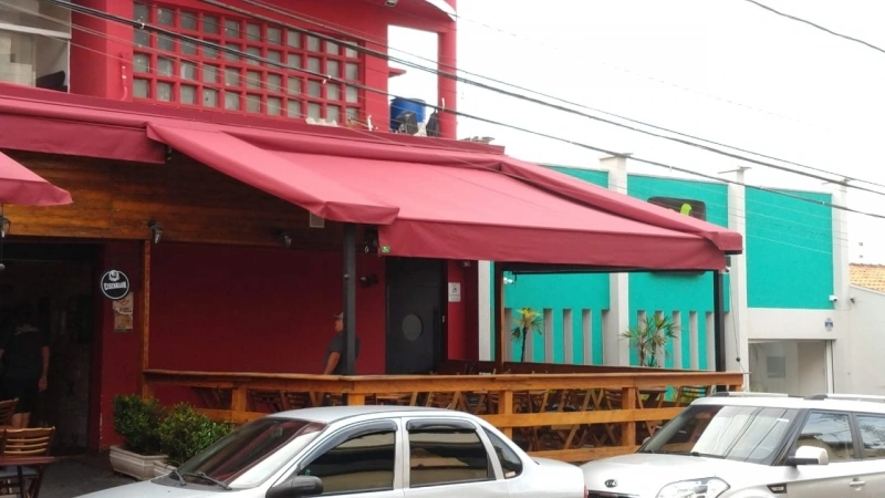 Toldo fixo em lona em São Paulo