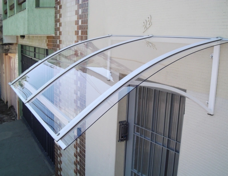 Toldo de policarbonato para janela